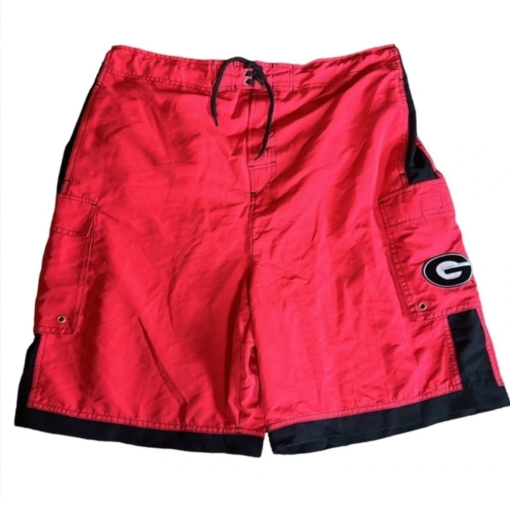 University of Georgia / UGA red swim trunks Size XL (40/42)